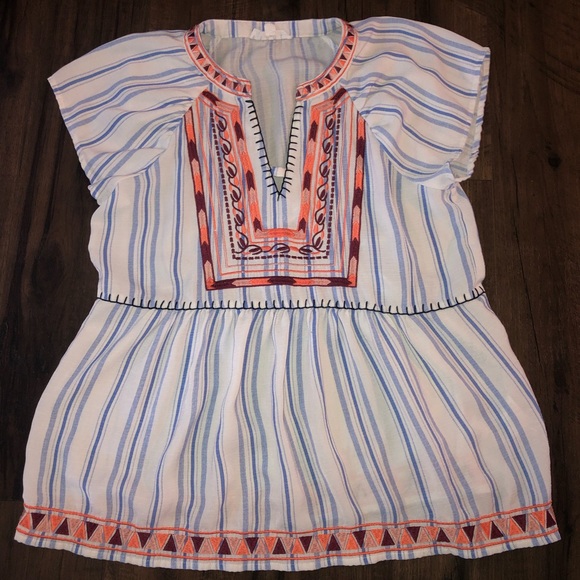 THML Baby Doll Embroidered Detail Top - Picture 3 of 7